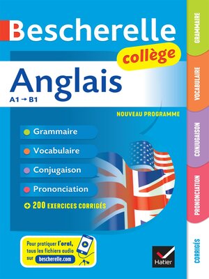 cover image of Bescherelle collège--Anglais  (6e, 5e, 4e, 3e)